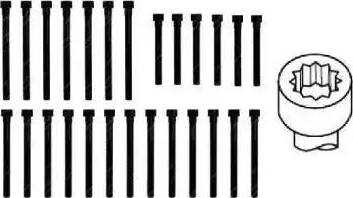 Goetze 22-26007B - Jeu de boulons de culasse de cylindre droxauto.com