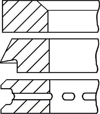 Goetze Engine 08-527200-00 - Jeu de segments de pistons droxauto.com
