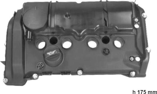 GOOM CHC-0006 - Couvercle de culasse droxauto.com