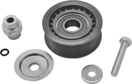 GOOM PU-0045 - Poulie renvoi / transmission, courroie trapézoïdale à nervures droxauto.com