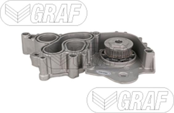 Graf PA1218A - Pompe à eau + kit de courroie de distribution droxauto.com