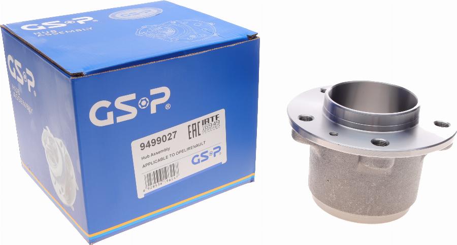 GSP 9499027 - Fusée d'essieu, suspension de roue droxauto.com