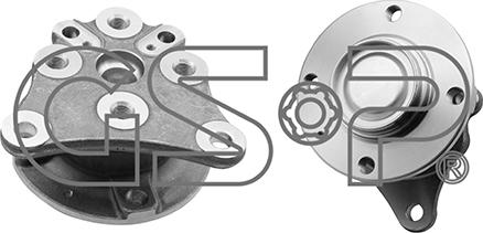 GSP 9400906 - Kit de roulements de roue droxauto.com