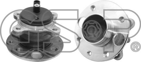 GSP 9400644 - Kit de roulements de roue droxauto.com