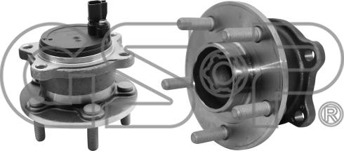 GSP 9400637 - Kit de roulements de roue droxauto.com
