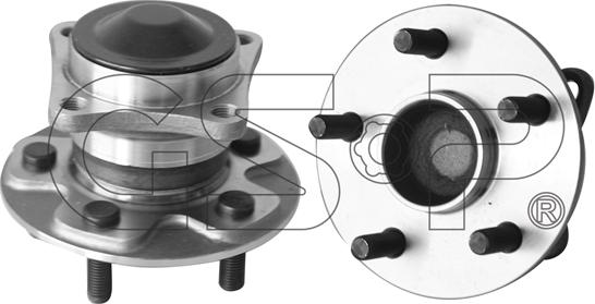 GSP 9400093 - Moyeu de roue droxauto.com