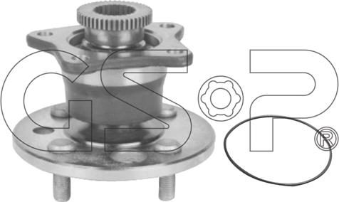 GSP 9400036K - Kit de roulements de roue droxauto.com