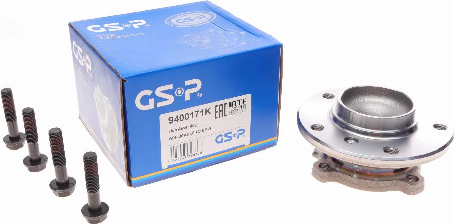 GSP 9400171K - Kit de roulements de roue droxauto.com