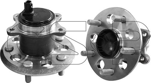 GSP 9400345 - Kit de roulements de roue droxauto.com