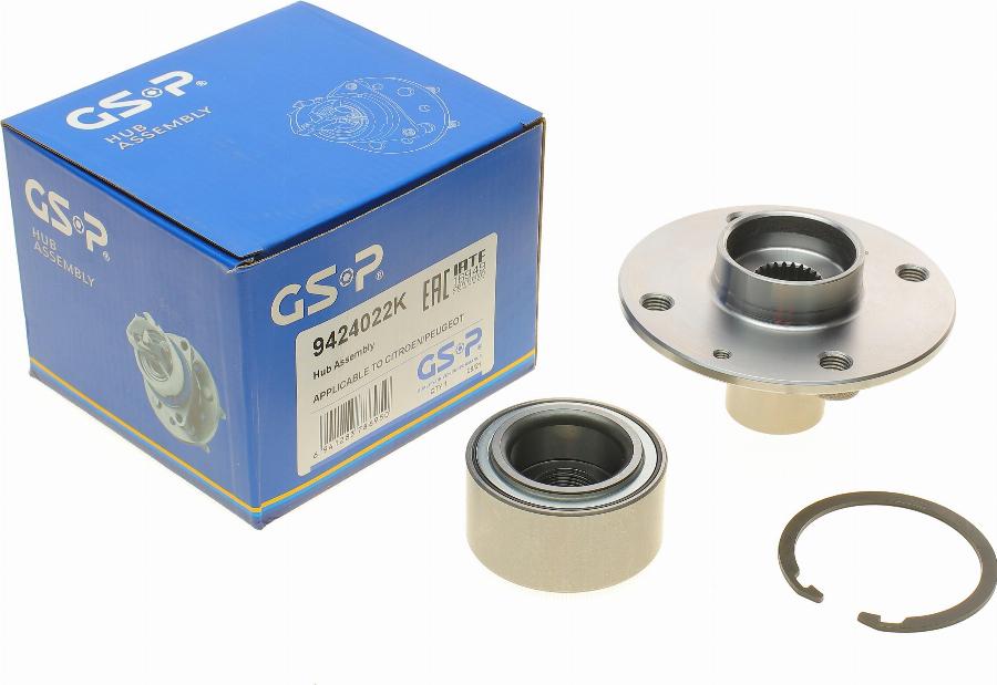 GSP 9424022K - Moyeu de roue droxauto.com
