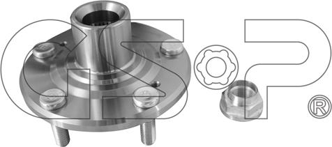 GSP 9426035K - Moyeu de roue droxauto.com