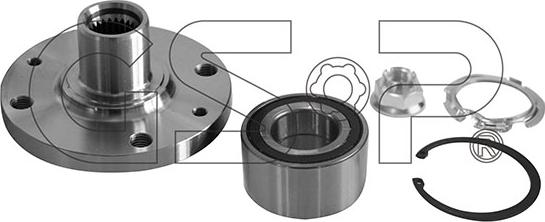 GSP 9423003D - Moyeu de roue droxauto.com