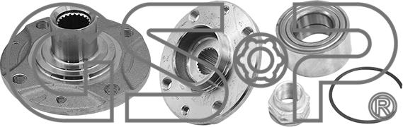 GSP 9422047K - Moyeu de roue droxauto.com