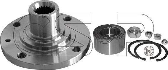 GSP 9422008K - Moyeu de roue droxauto.com