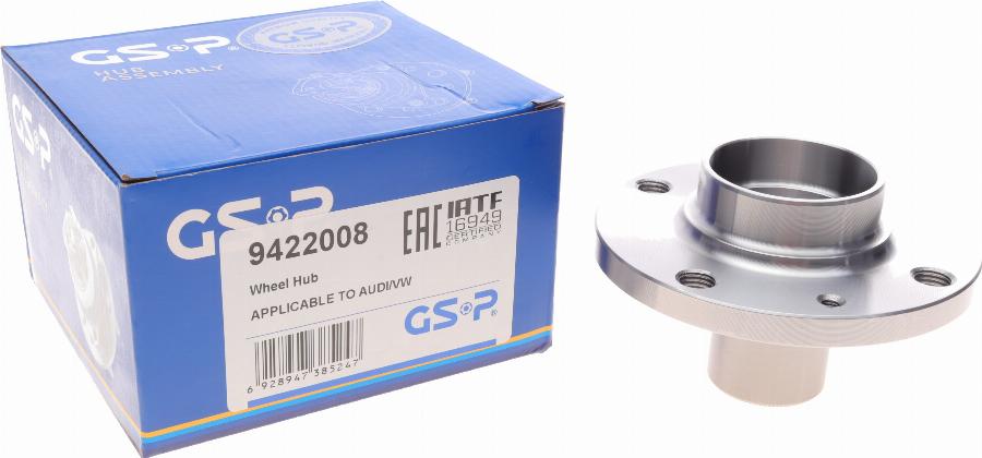 GSP 9422008 - Moyeu de roue droxauto.com