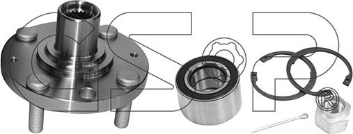 GSP 9422027F - Moyeu de roue droxauto.com