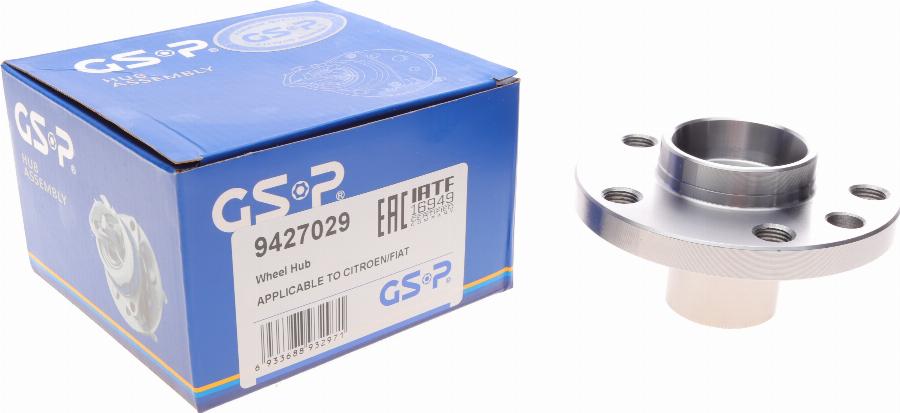 GSP 9427029 - Moyeu de roue droxauto.com