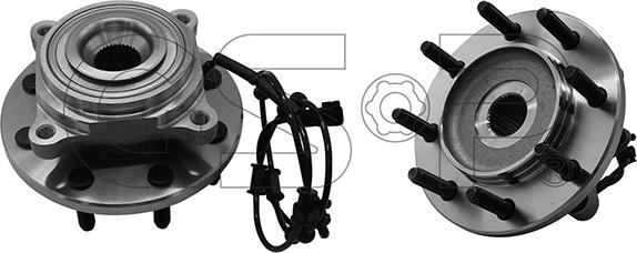GSP 9335005 - Moyeu de roue droxauto.com