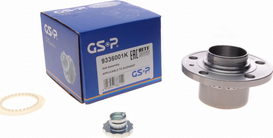 GSP 9336001K - Kit de roulements de roue droxauto.com