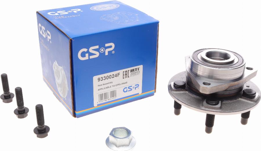 GSP 9330024F - Kit de roulements de roue droxauto.com