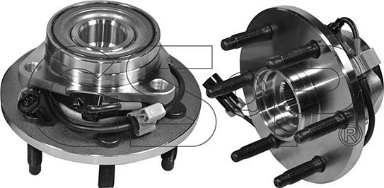 GSP 9333099 - Kit de roulements de roue droxauto.com
