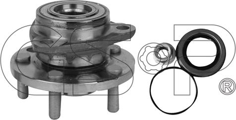 GSP 9333024K - Kit de roulements de roue droxauto.com