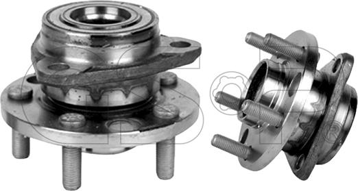 GSP 9333024 - Kit de roulements de roue droxauto.com