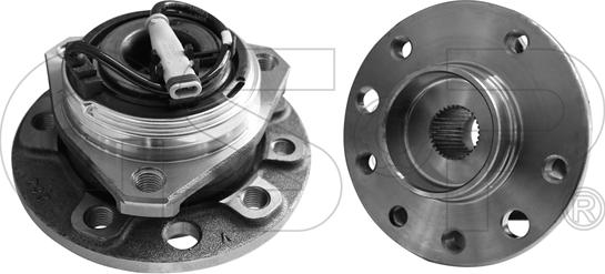 GSP 9333070 - Kit de roulements de roue droxauto.com