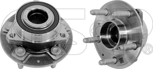 GSP 9333127 - Moyeu de roue droxauto.com