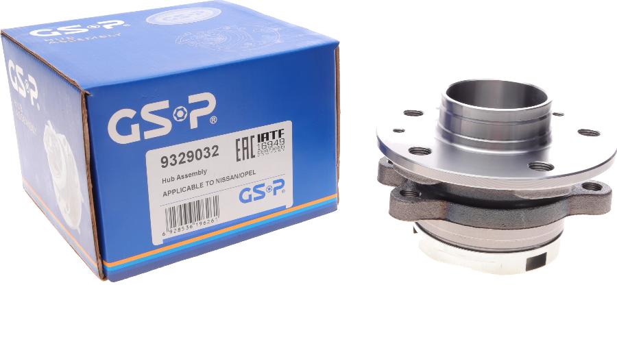 GSP 9329032 - Kit de roulements de roue droxauto.com