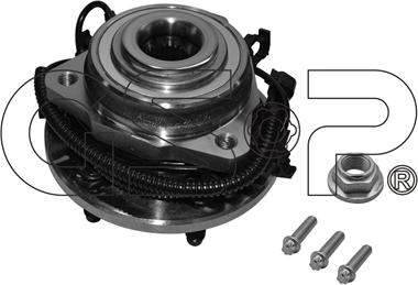 GSP 9327028K - Kit de roulements de roue droxauto.com