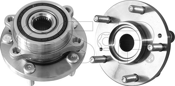 GSP 9327072 - Moyeu de roue droxauto.com