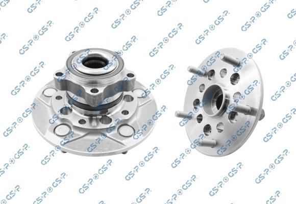 GSP 93C0027 - Kit de roulements de roue droxauto.com