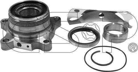GSP 9244004K - Kit de roulements de roue droxauto.com