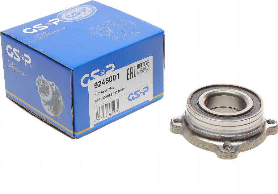 GSP 9245001 - Moyeu de roue droxauto.com