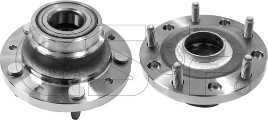 GSP 9245015 - Kit de roulements de roue droxauto.com