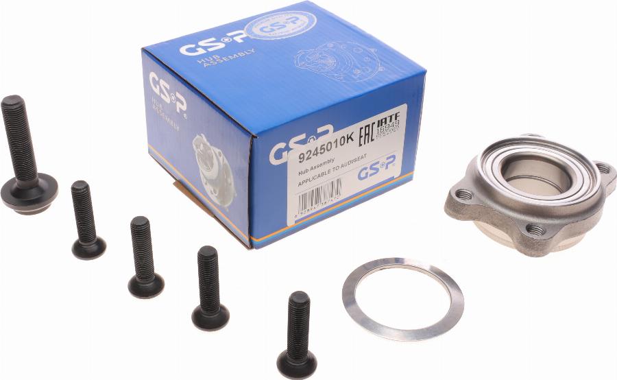 GSP 9245010K - Kit de roulements de roue droxauto.com