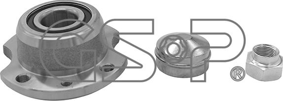 GSP 9230006K - Kit de roulements de roue droxauto.com