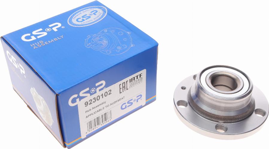 GSP 9230102 - Moyeu de roue droxauto.com