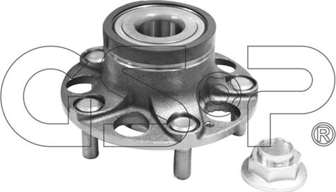 GSP 9230134K - Kit de roulements de roue droxauto.com