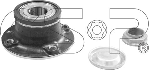 GSP 9232046K - Kit de roulements de roue droxauto.com