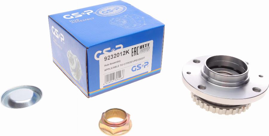GSP 9232012K - Kit de roulements de roue droxauto.com