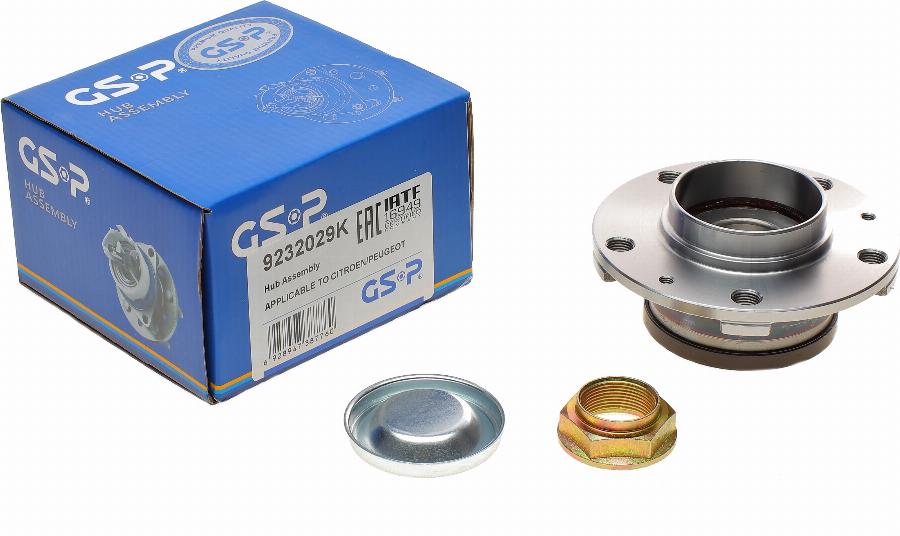 GSP 9232029K - Kit de roulements de roue droxauto.com