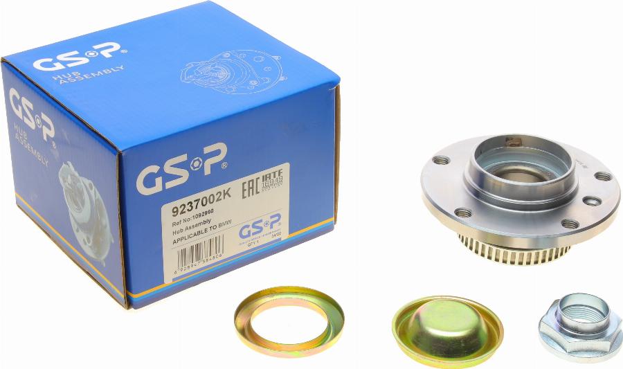 GSP 9237002K - Kit de roulements de roue droxauto.com