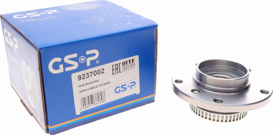 GSP 9237002 - Kit de roulements de roue droxauto.com