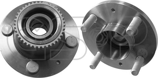 GSP 9225021 - Kit de roulements de roue droxauto.com