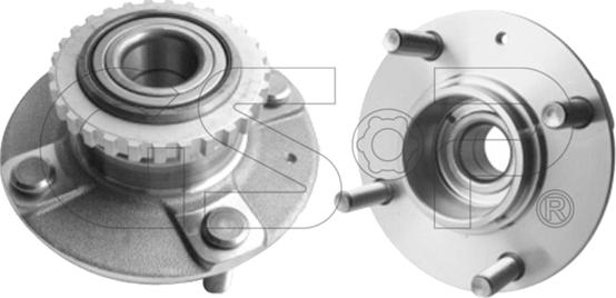 GSP 9228028 - Kit de roulements de roue droxauto.com