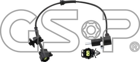 GSP 9A0553 - Capteur, vitesse de roue droxauto.com