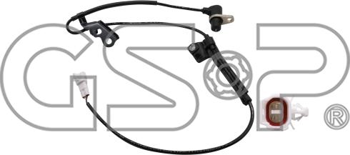 GSP 9A0509 - Capteur, vitesse de roue droxauto.com