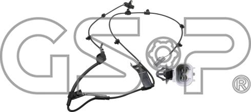 GSP 9A0536 - Capteur, vitesse de roue droxauto.com
